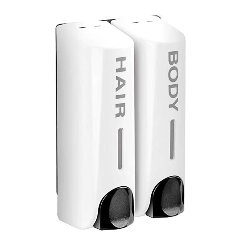 Single/Double/Triple 350Ml Soap Dispenser Wall-Mount Shower Bath Shampoo Dispenser Liquid Soap Container Bathroom Accessories