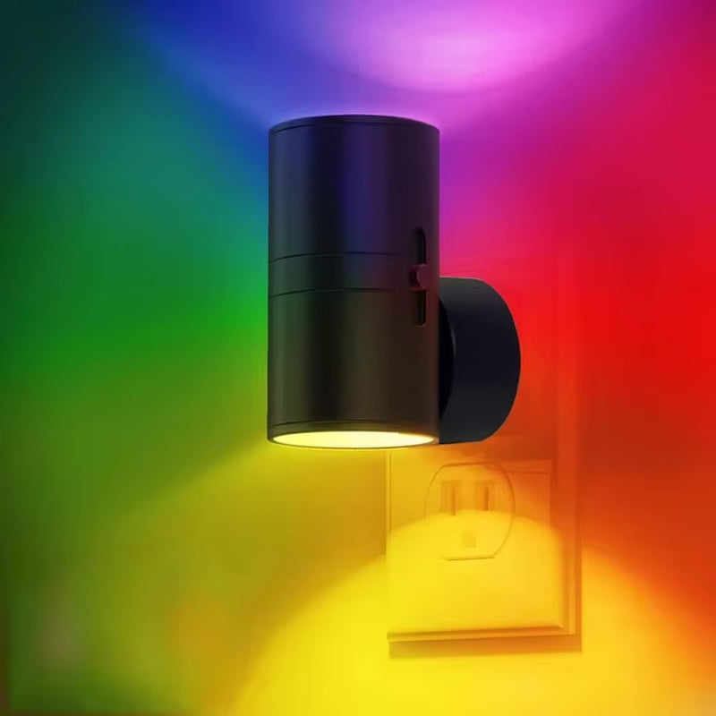 LED Night Light Plug in Dusk to Dawn Sensor Adjustable Brightness Dimmable Night Lights for Kitchen Hallway Bedroom Stairs